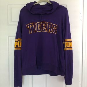 PINK Victoria’s Secret LSU purple & gold sweater